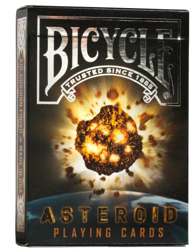 Asteroid Playing Cards, Black