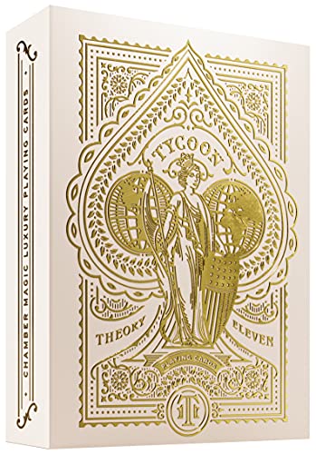Tycoon White - 25th Anniversary Playing Cards
