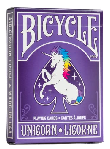 Unicorn Playing Cards, Standard Index, 1 Deck
