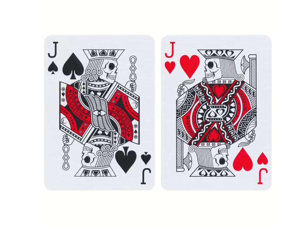 Playing Cards Hidden Premium Poker Playing Card Deck with Secret Societies Illustration.