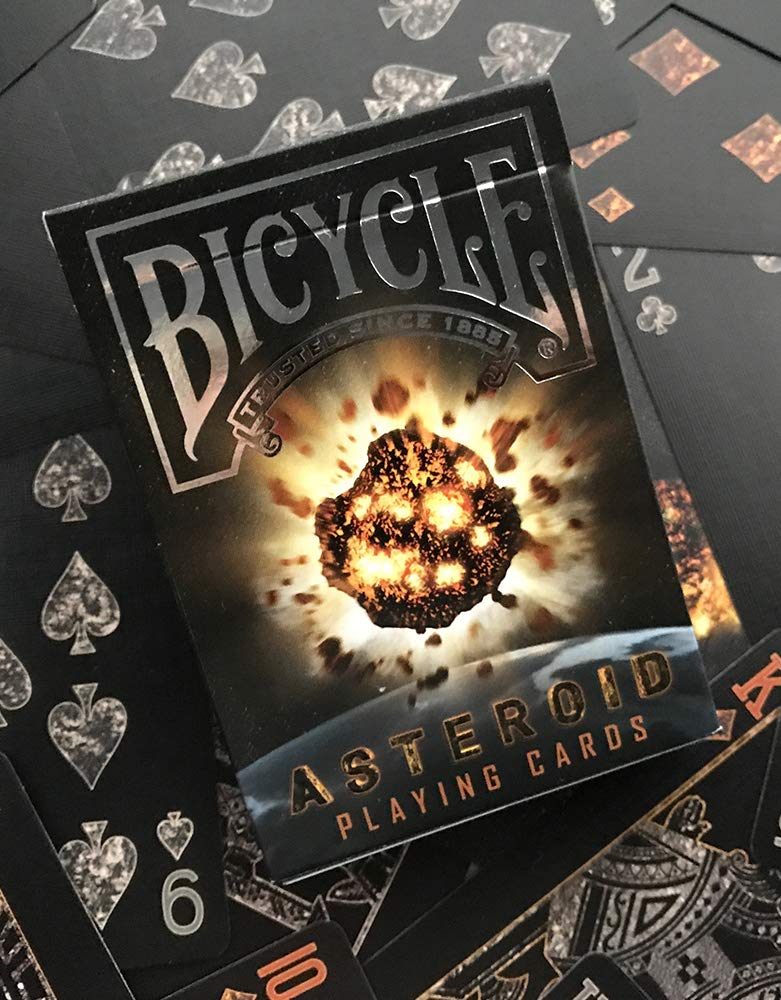 Asteroid Playing Cards, Black