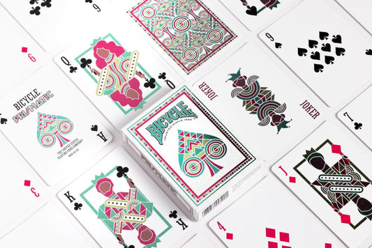 Prismatic Playing Cards - Modern, Vibrant Design, Cold Foiling - Perfect for Card Games and Magic Tricks