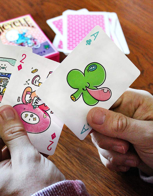 Brosmind Four Gangs Playing Cards, Yellow