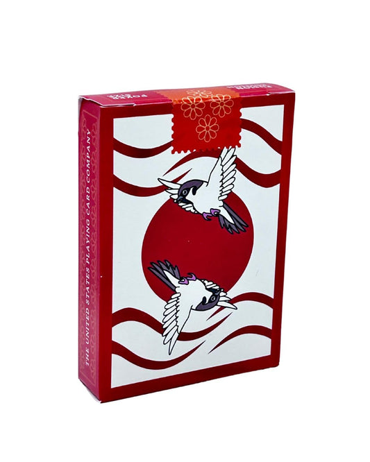 Sparrow Hanafuda Fusion Edition Playing Cards – Japanese-Inspired Poker Deck with Traditional Motifs | Play Poker, Rummy, Hanafuda & More | Artistic 52-Card Deck for Collectors