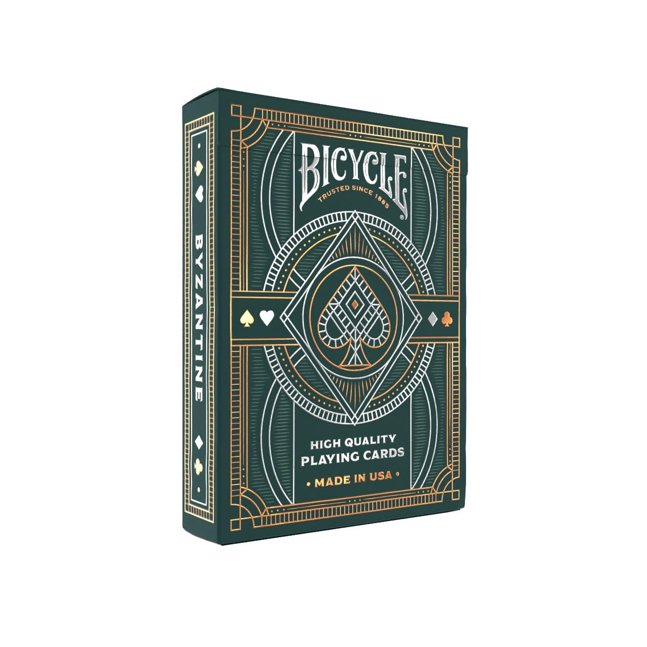 Byzantine Playing Cards, Silver and Gold Foil, 1 Deck