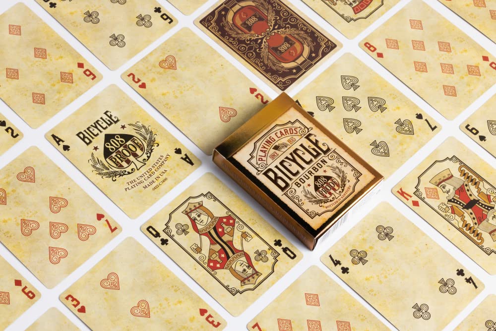 Cocktail Playing Cards, Includes 52 Cocktail Recipes Featuring Old Fashioned, Margarita, Moscow Mule, Daiquiri, and Mojito Cocktail Recipes, 1 Deck