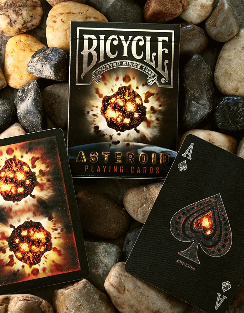 Asteroid Playing Cards, Black