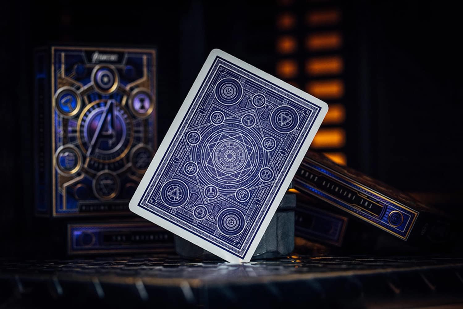theory11 Avengers Purple Edition Premium Playing Cards - Marvel Studios' The Infinity Saga Deck