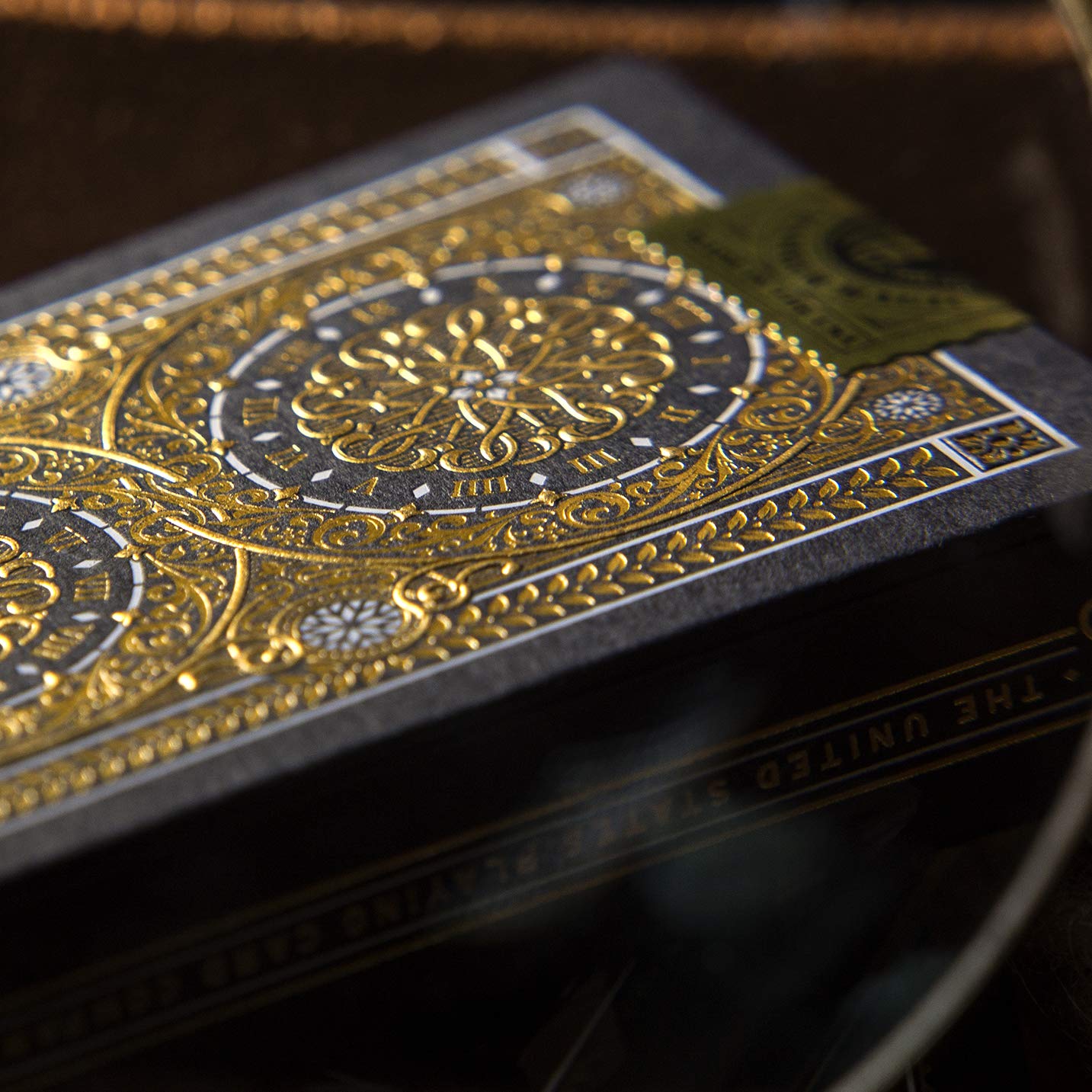 Tycoon Playing Cards (Black) by theory11