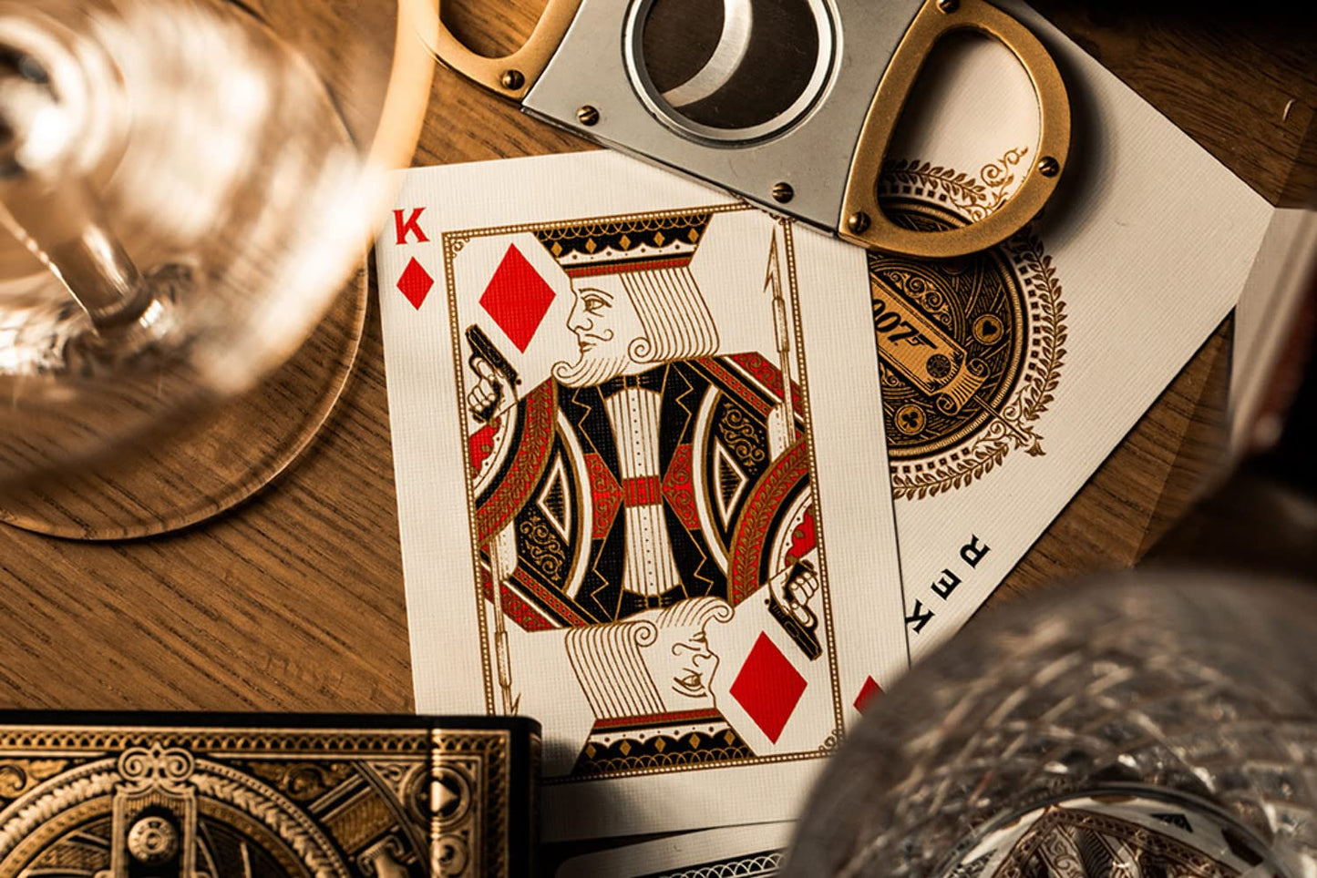 James Bond 007 Premium Playing Cards - Gold Foil, Official Collectible Deck by theory11