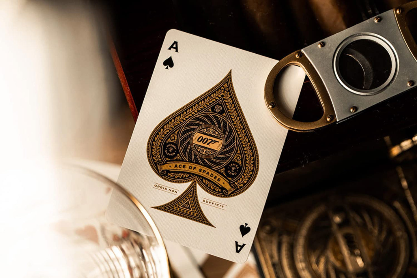 James Bond 007 Premium Playing Cards - Gold Foil, Official Collectible Deck by theory11