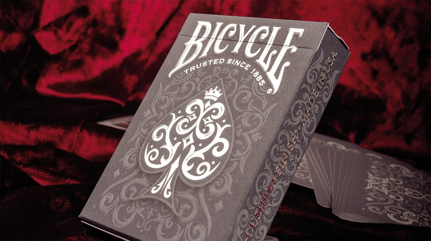 Cinder Premium Playing Cards, Silver Smoke Foil, 1 Deck