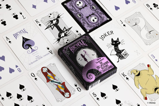 Disney Tim Burton's Nightmare Before Christmas Inspired Playing Cards, 1 Deck