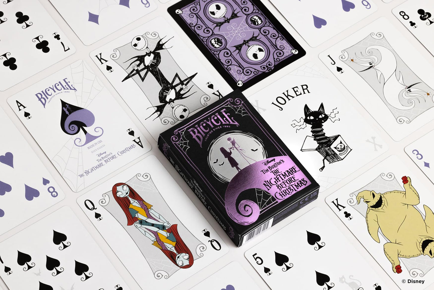 Disney Limited Edition 100 Year Anniversary Playing Cards - Holographic Foil - Features 20+ Iconic Disney Characters