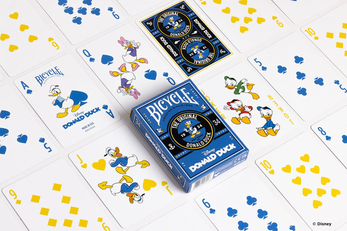 Disney Limited Edition 100 Year Anniversary Playing Cards - Holographic Foil - Features 20+ Iconic Disney Characters