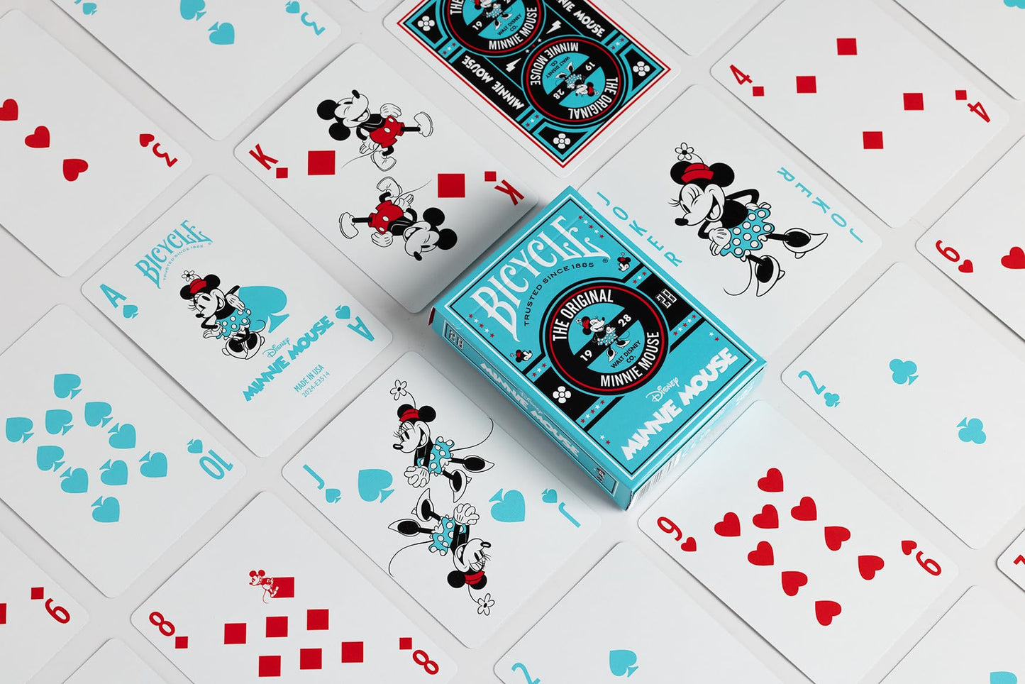 Disney Limited Edition 100 Year Anniversary Playing Cards - Holographic Foil - Features 20+ Iconic Disney Characters