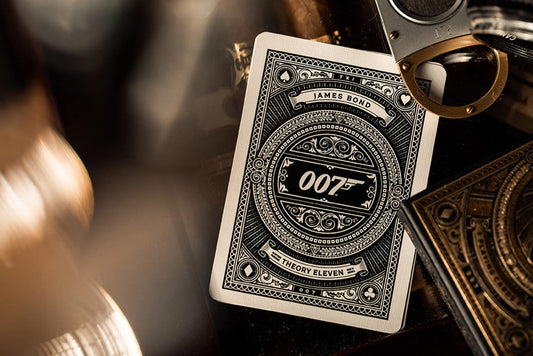 James Bond 007 Premium Playing Cards - Gold Foil, Official Collectible Deck