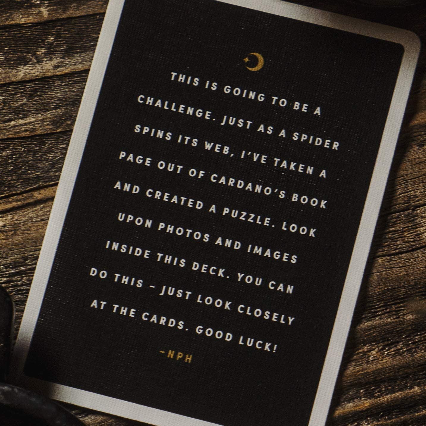 Neil Patrick Harris Playing Cards by theory11