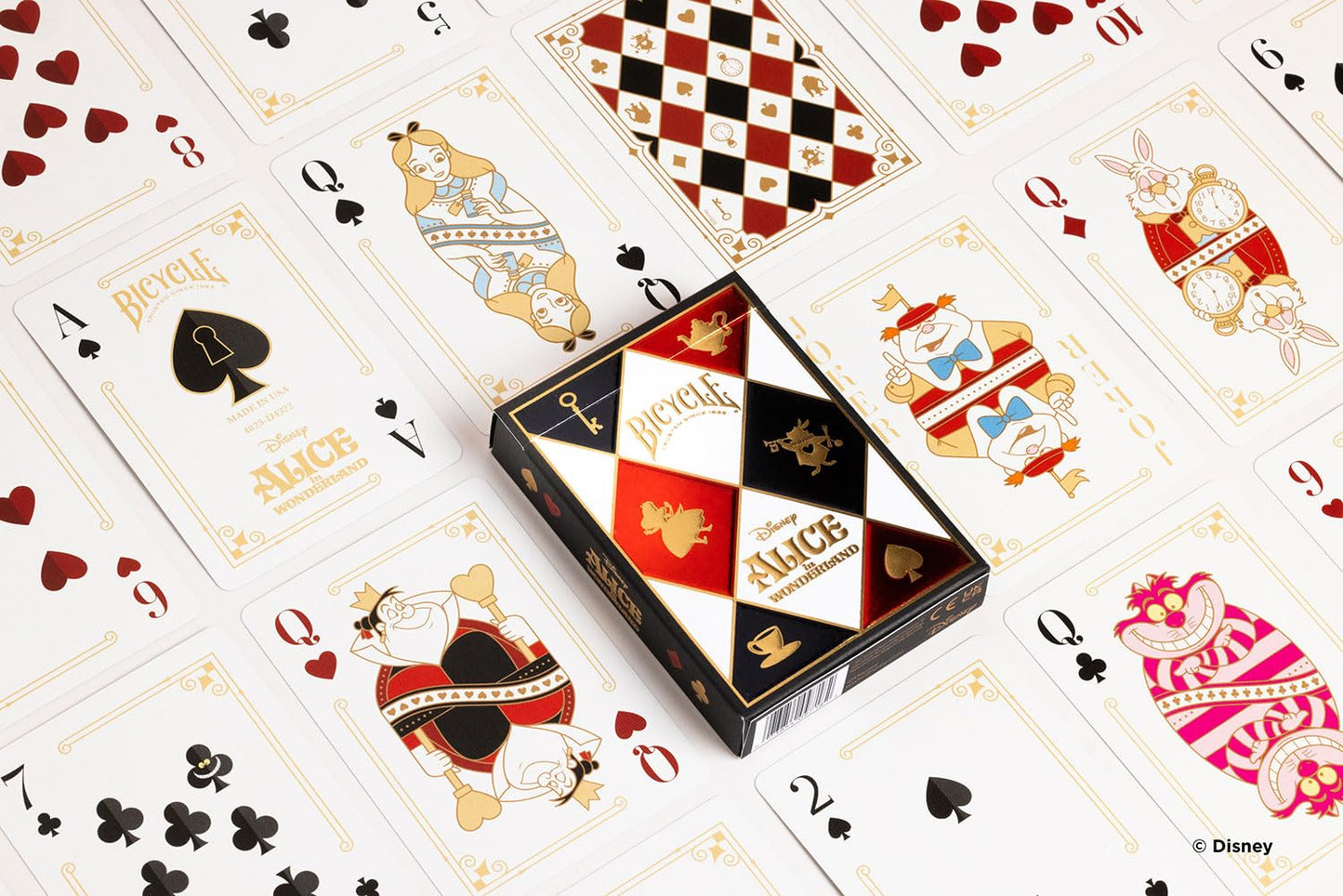 Disney Limited Edition 100 Year Anniversary Playing Cards - Holographic Foil - Features 20+ Iconic Disney Characters