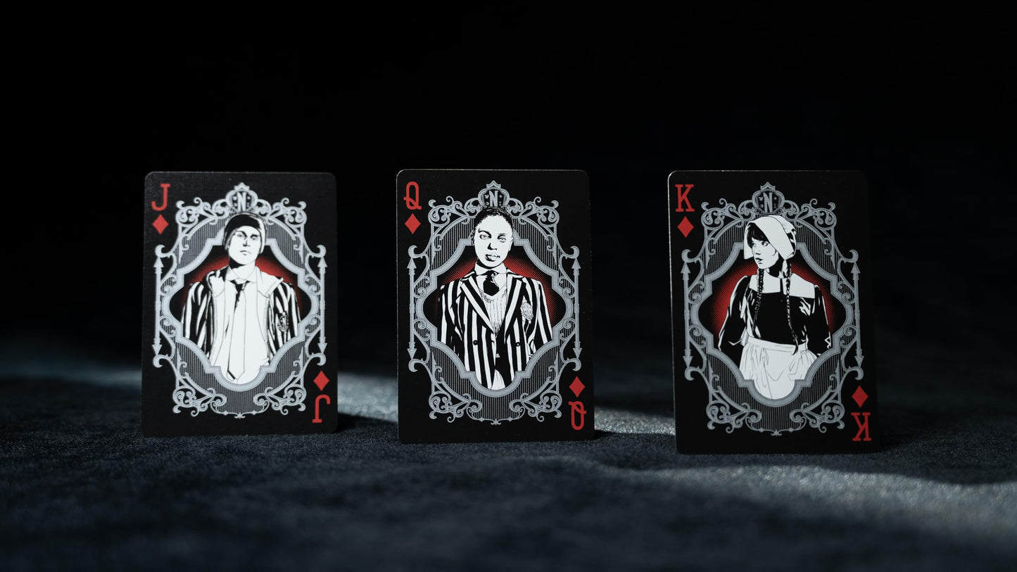 Wednesday Addams Playing Cards, 1 Deck