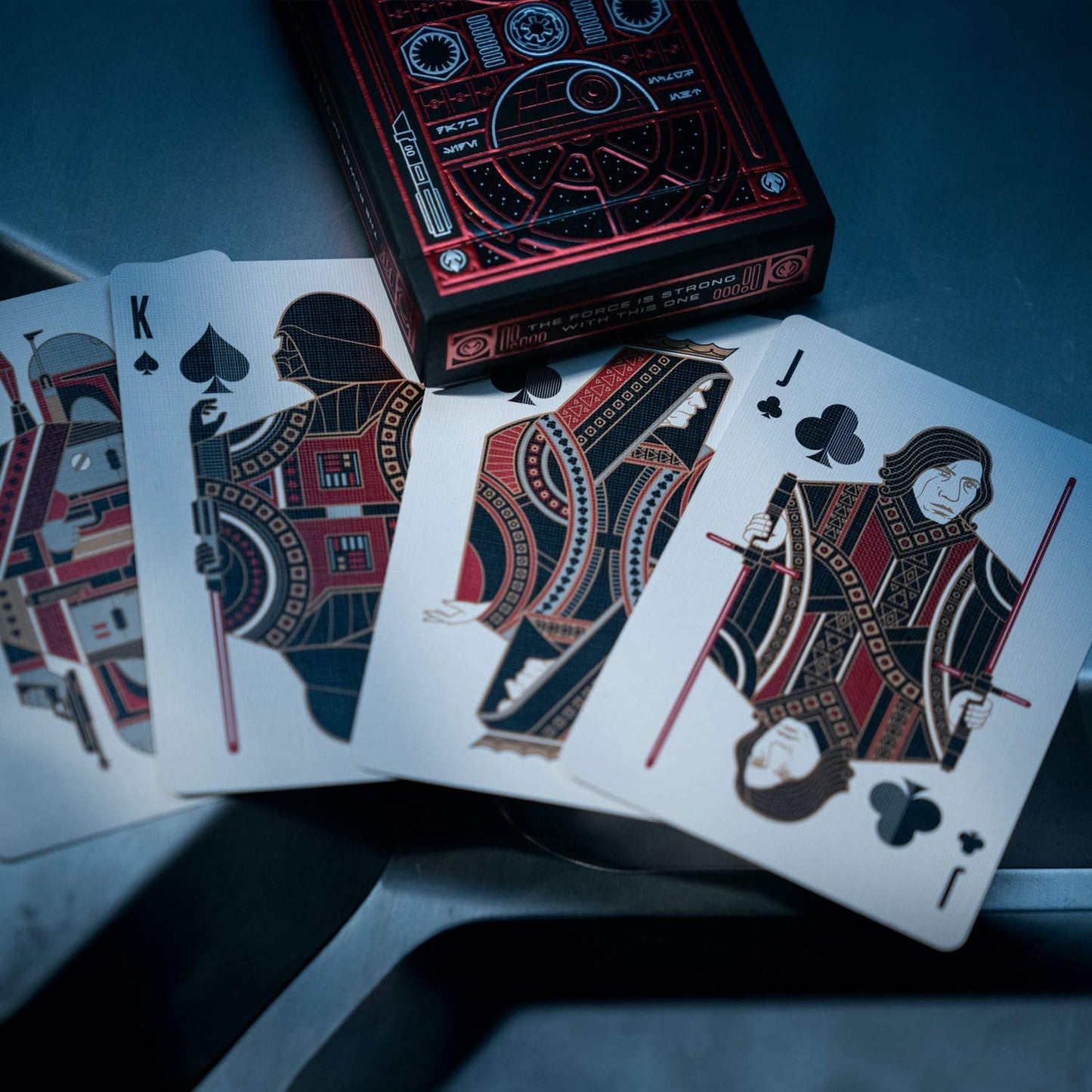 Star Wars Playing Cards - Dark Side (Red) by theory 11