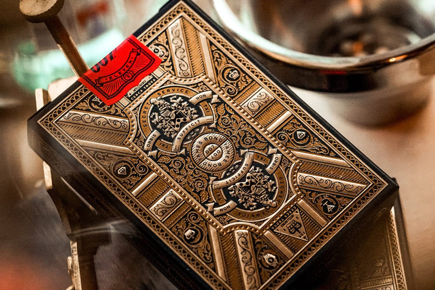James Bond 007 Premium Playing Cards - Gold Foil, Official Collectible Deck by theory11