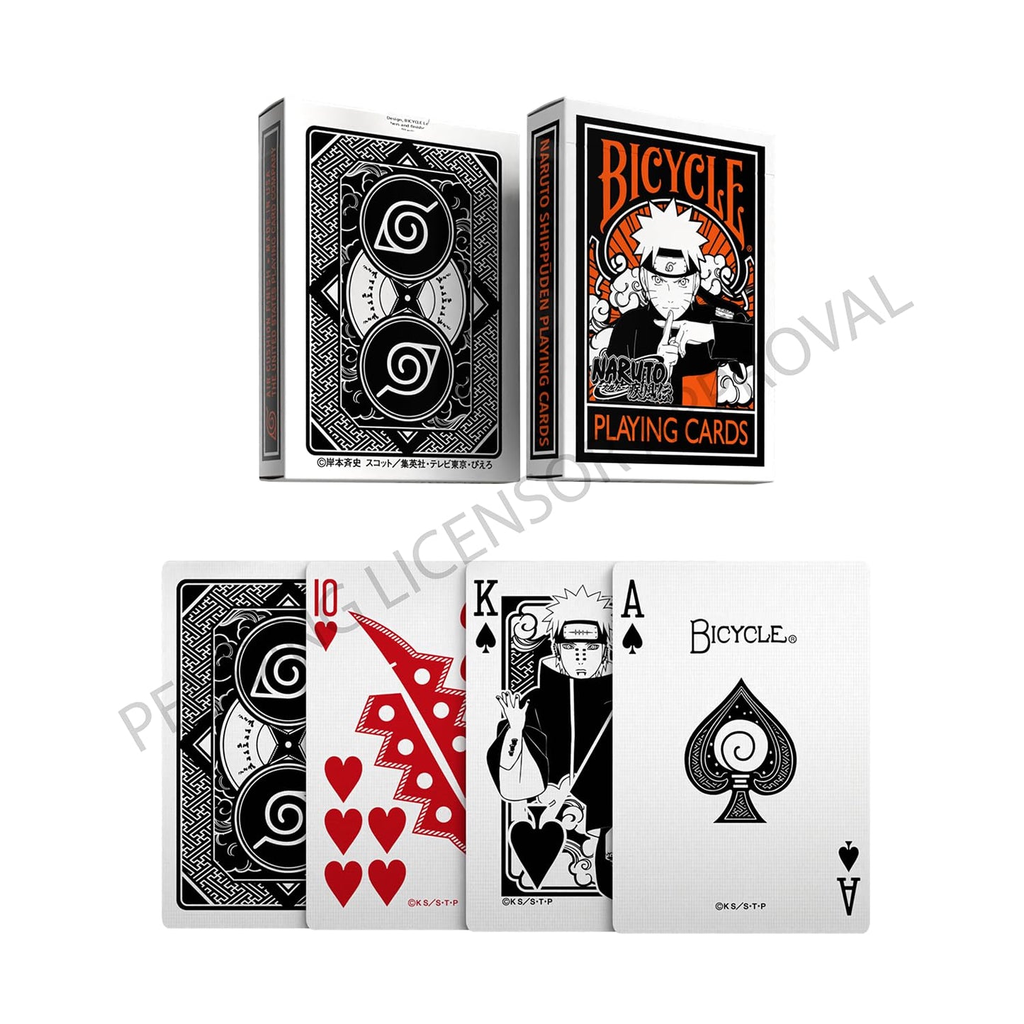 Naruto Shippuden Anime Playing Cards, 1 Deck