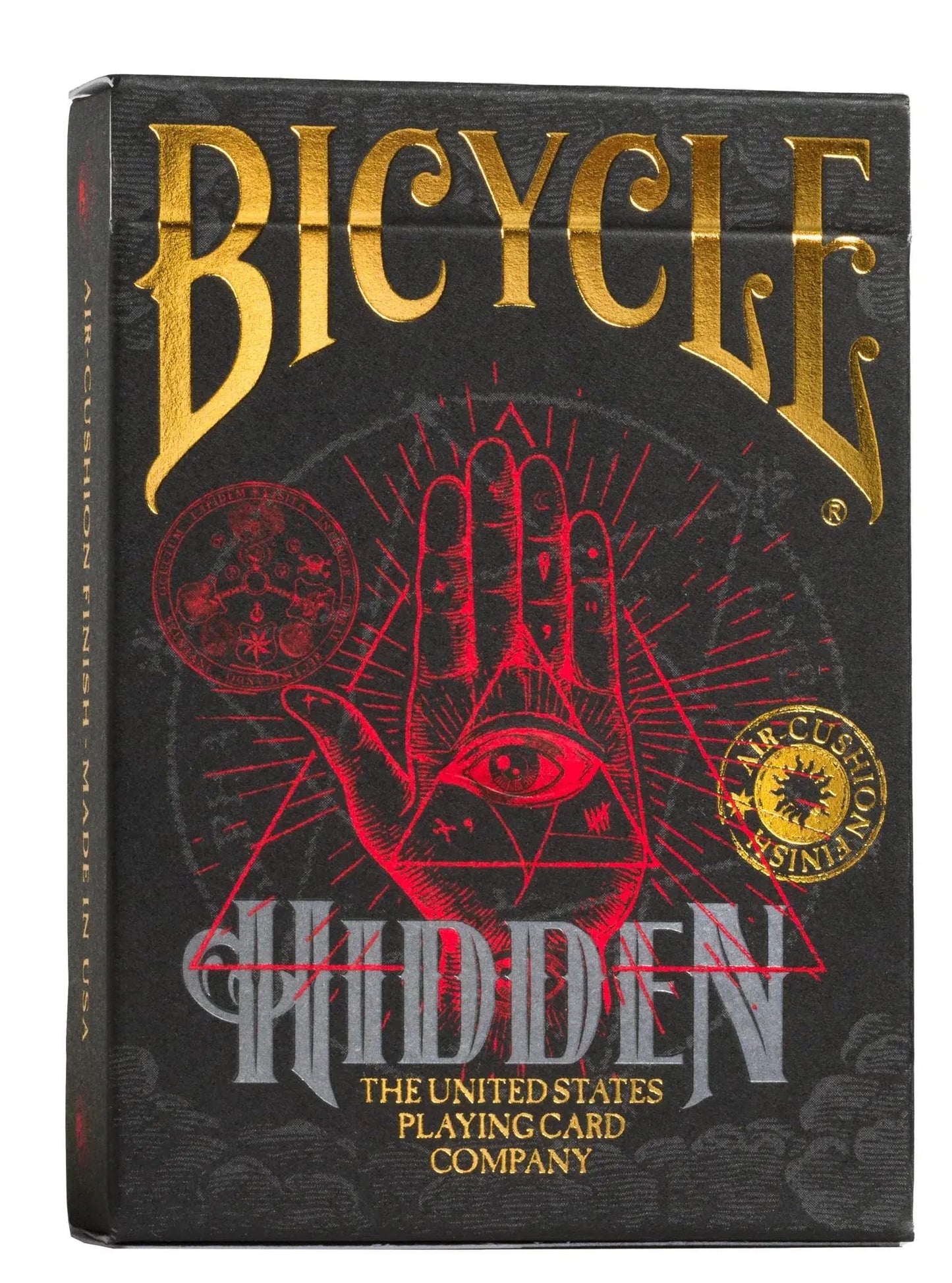 Playing Cards Hidden Premium Poker Playing Card Deck with Secret Societies Illustration.