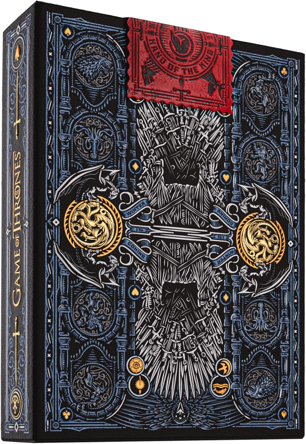 theory11 Game of Thrones Playing Cards, Premium Playing Cards, Poker Size Standard Index, Luxury Playing Cards