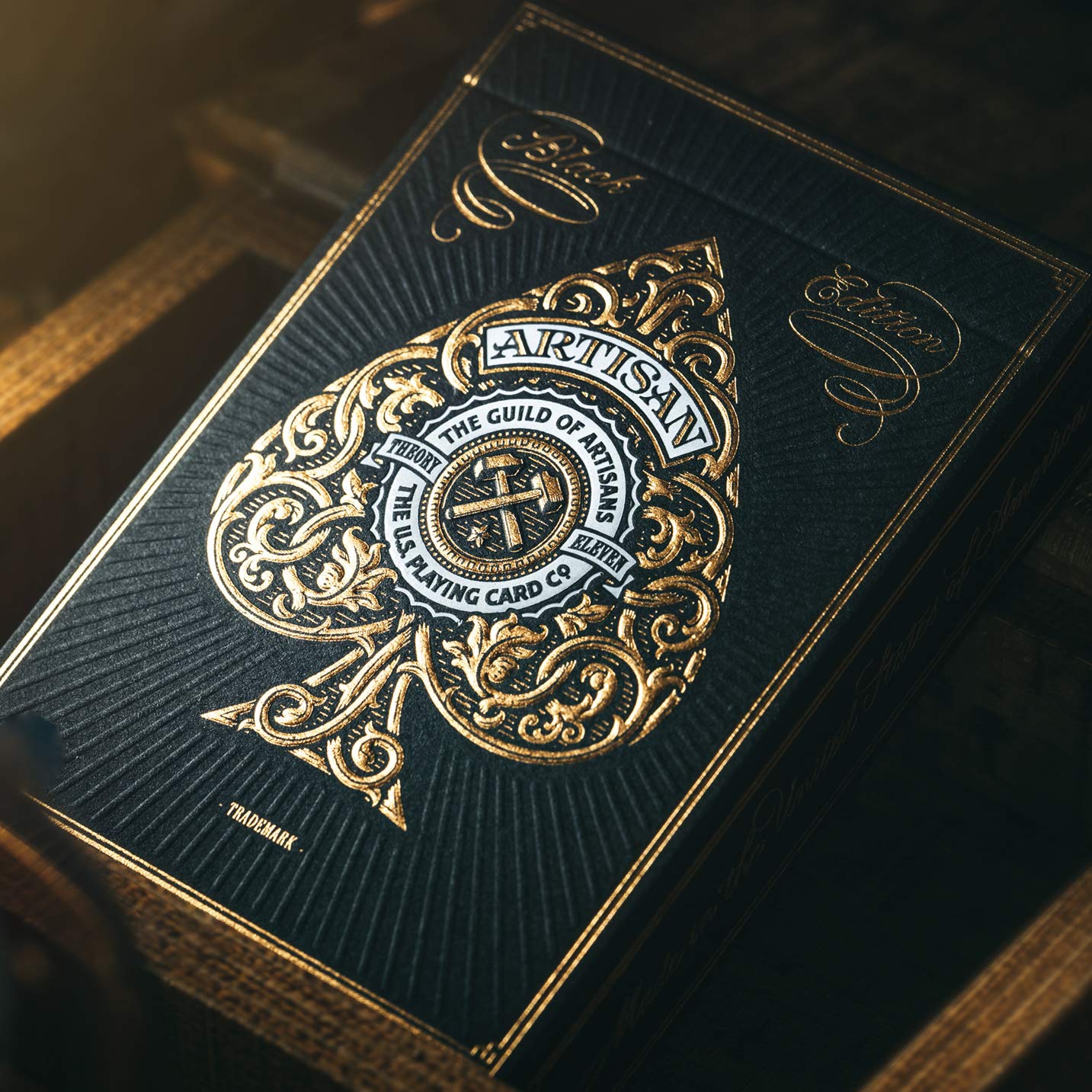 Artisan Playing Cards (Black) by theory11