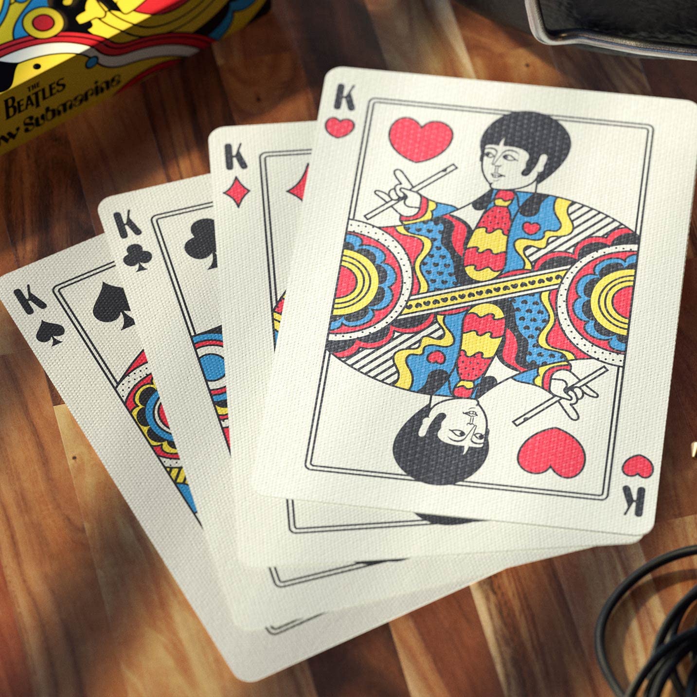 Yellow Submarine Special Edition Playing Cards by theory11