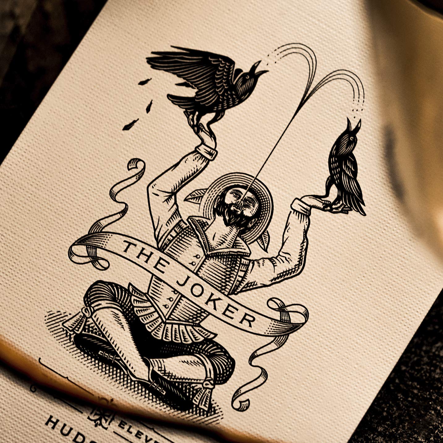 Hudson Playing Cards (Black) by theory11