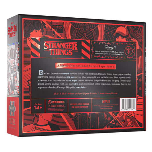Stranger Things Jigsaw Puzzle - 1,000 Piece Jigsaw Puzzle - Officially Licensed Stranger Things Merchandise & Collectibles - Precision Fit and Premium Quality - Intermediate Puzzle