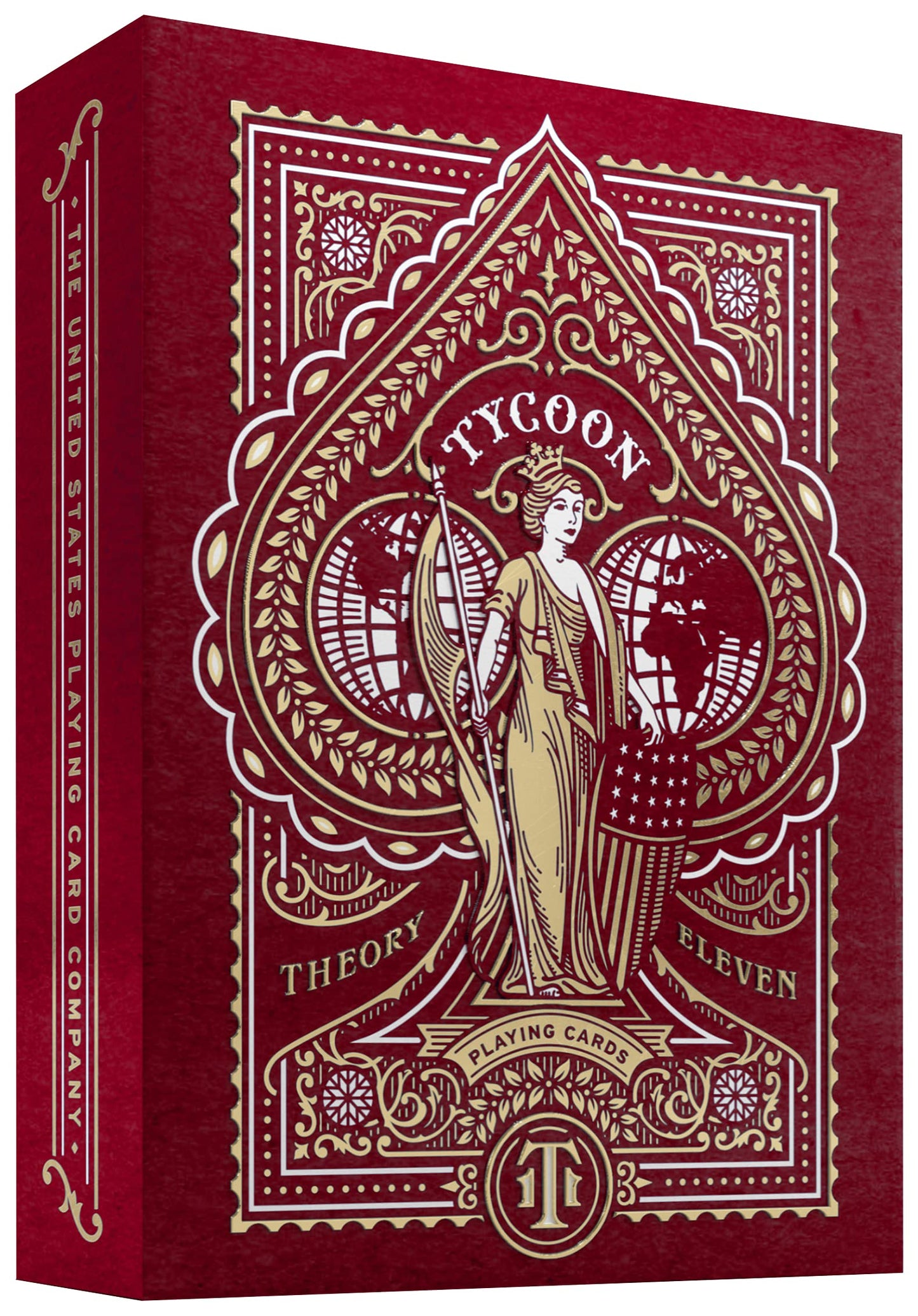 Tycoon Playing Cards (Red) by theory11
