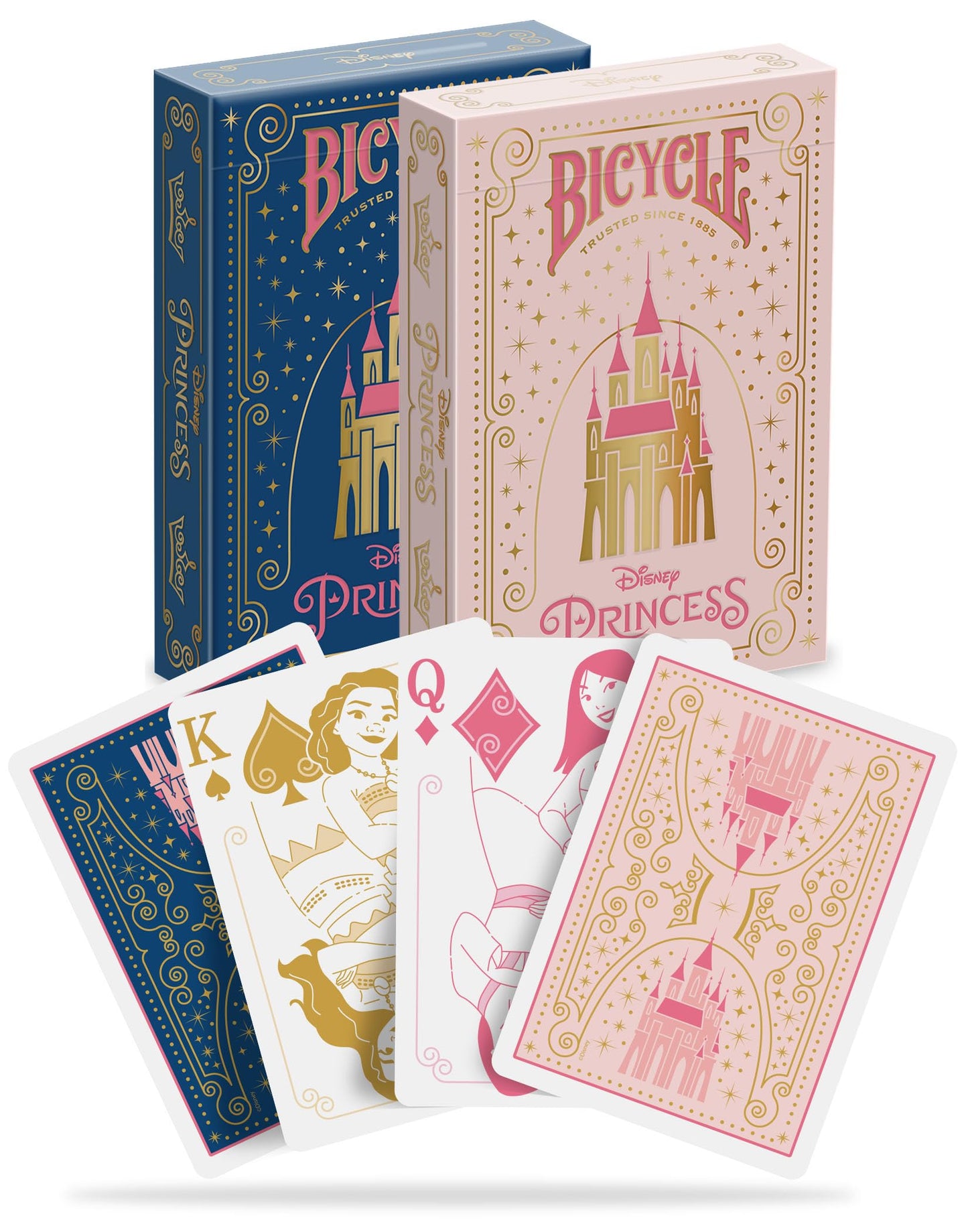 Disney Mickey Mouse Inspired Black and Gold Playing Cards