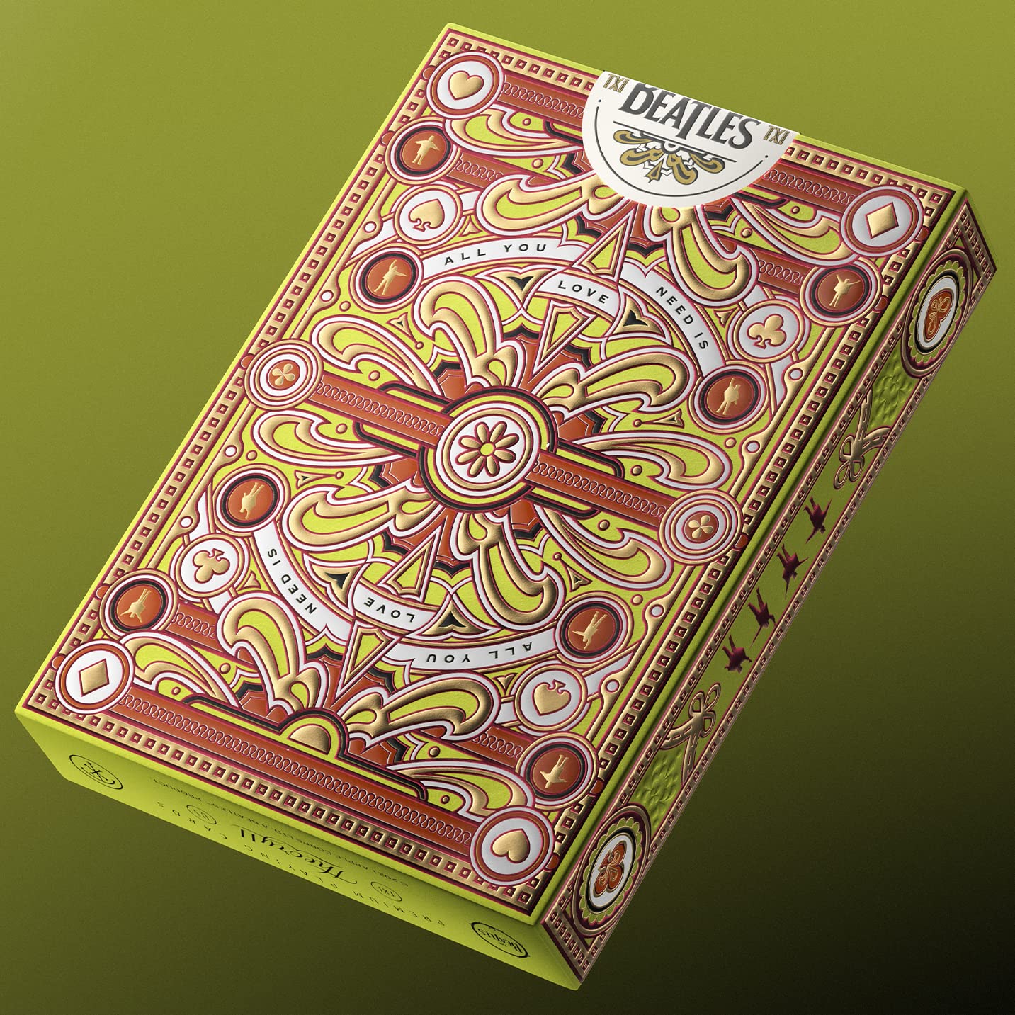 The Beatles Premium Playing Cards Officially Licensed Collector's Cards by theory 11