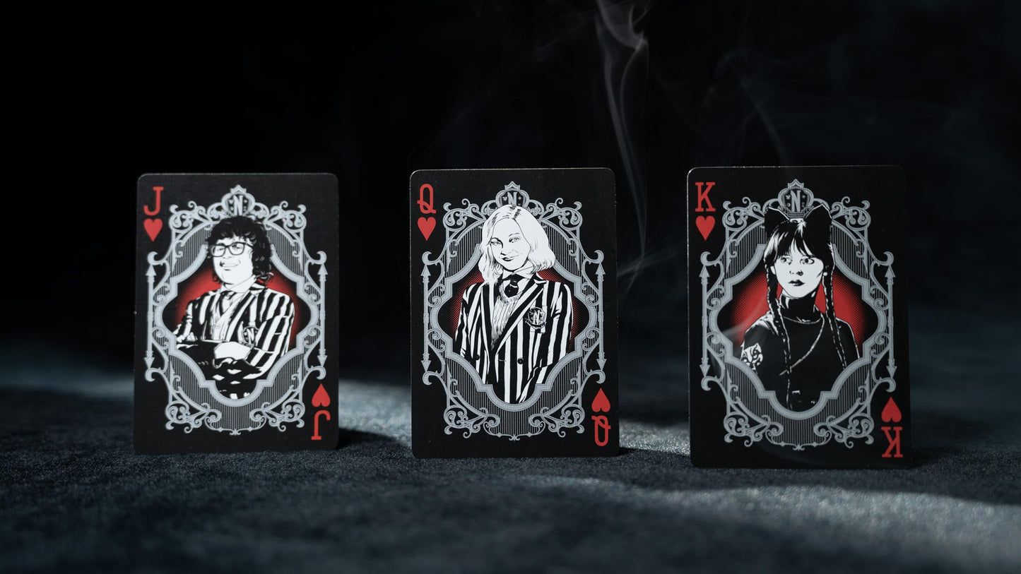 Wednesday Addams Playing Cards, 1 Deck