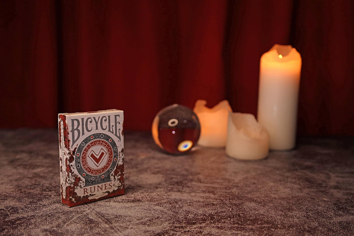 Runes v2 Playing Cards: Elder Futhark Nordic Rune Deck - Viking Runes Theme with decoder Key - Perfect for Card Night Fun with Rune Cards