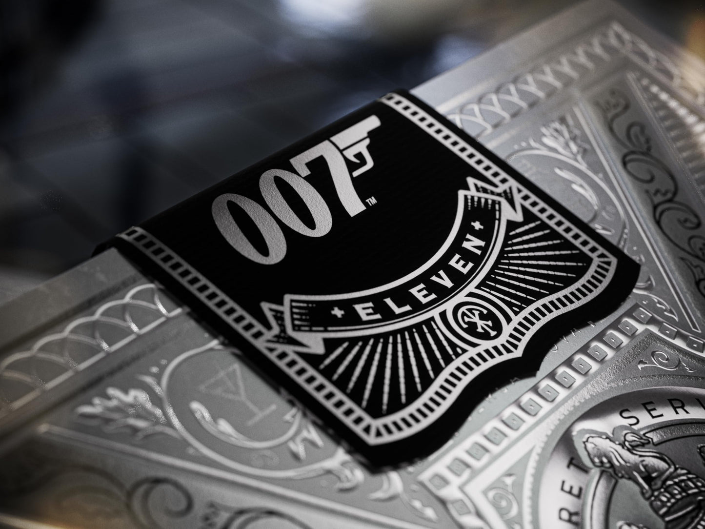 James Bond Silver Edition Playing Cards, 007 Playing Cards, Poker Size Standard Index