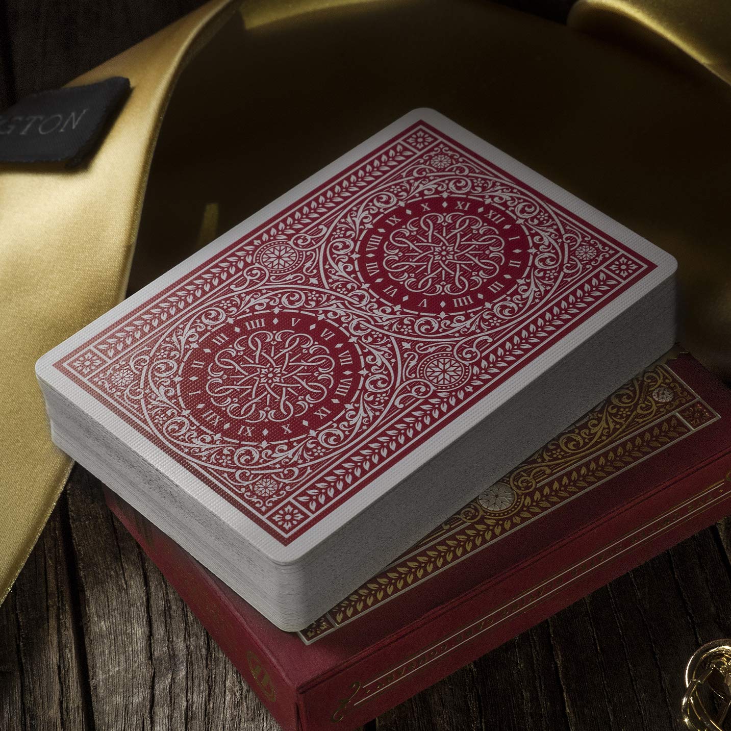 Tycoon Playing Cards (Red) by theory11