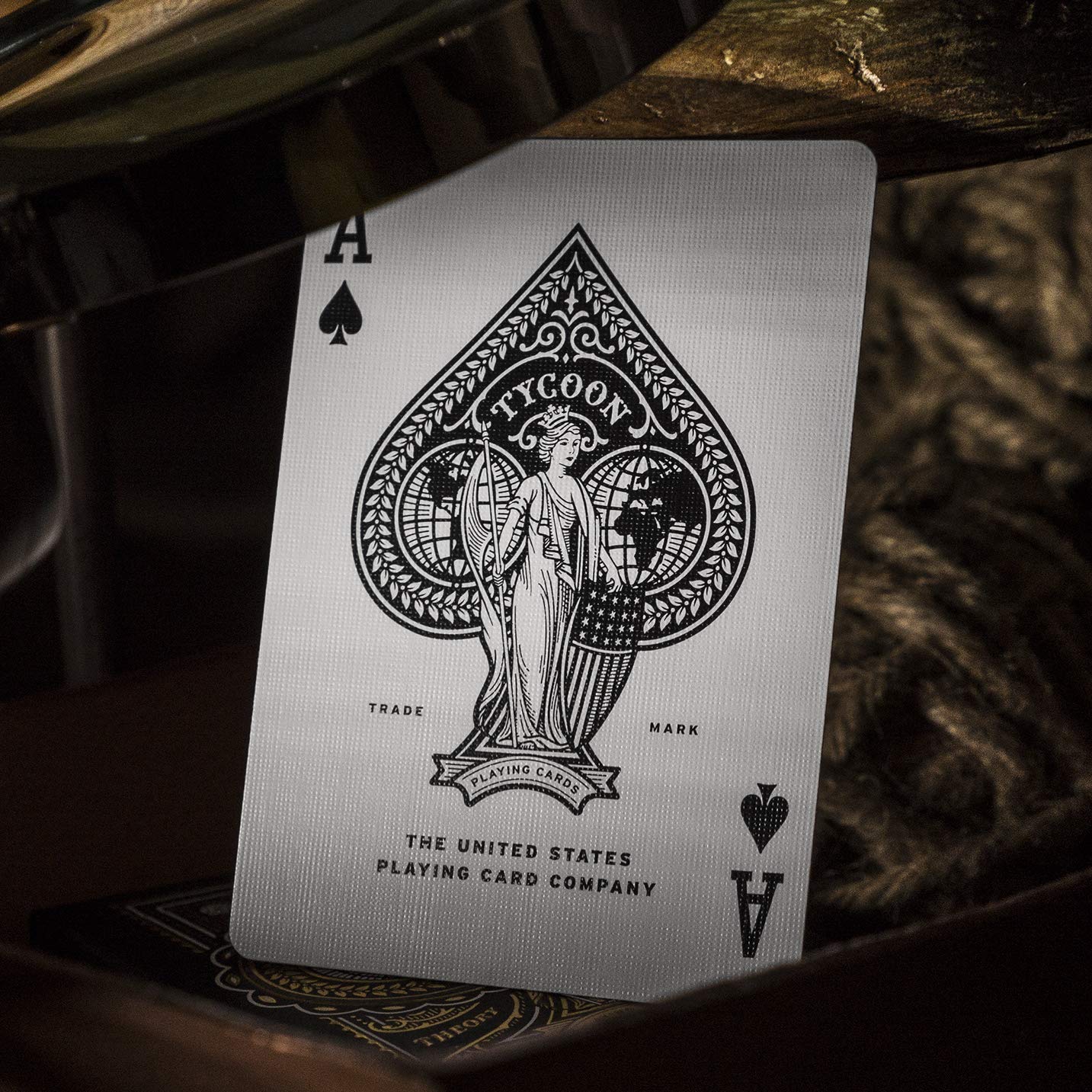 Tycoon Playing Cards (Black) by theory11