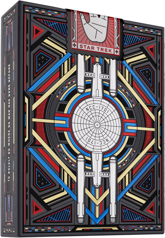 theory11 Star Trek Dark Premium Playing Cards, Poker Size Standard Index, Luxury Playing Cards