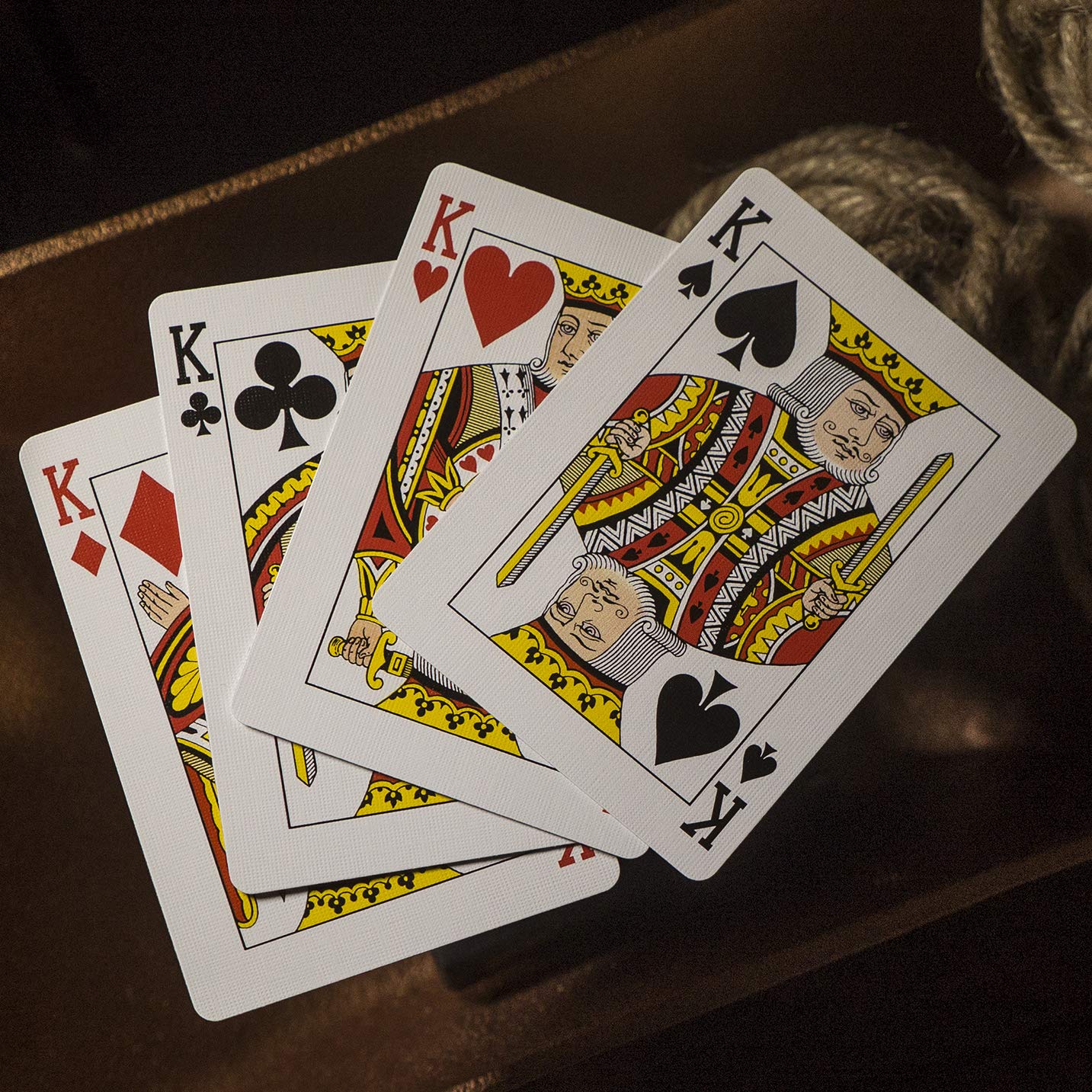 Tycoon Playing Cards (Black) by theory11