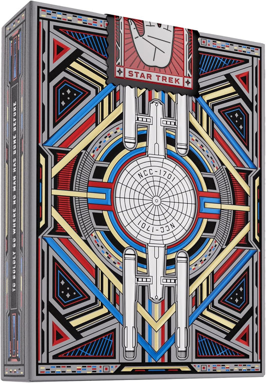 theory11 Star Trek Light Premium Playing Cards, Poker Size Standard Index, Luxury Playing Cards
