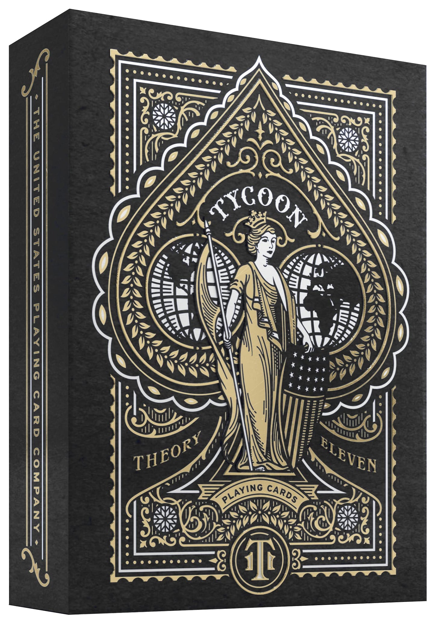 Tycoon Playing Cards (Black) by theory11