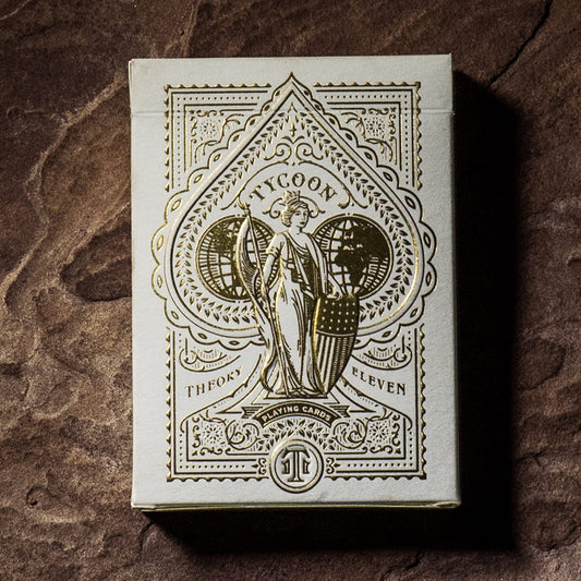 Tycoon White - 25th Anniversary Playing Cards