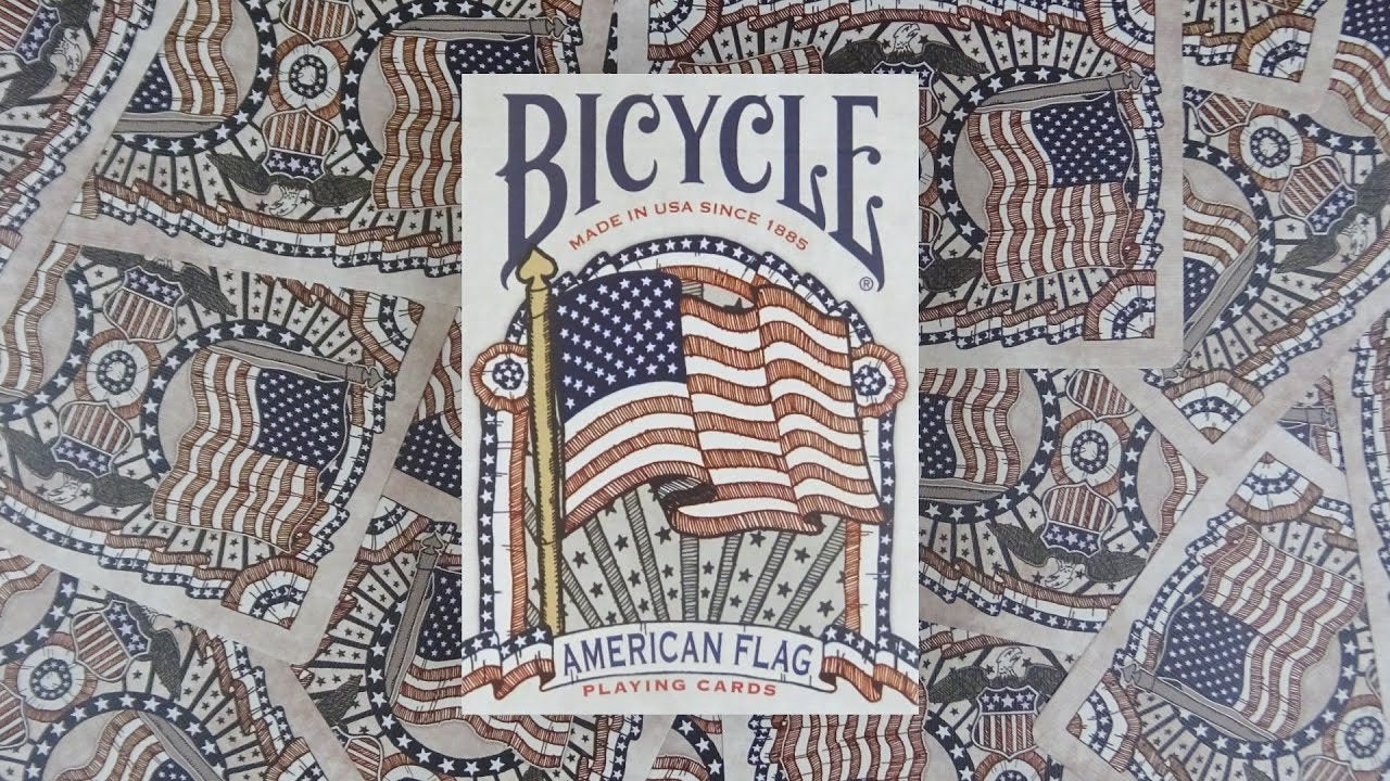 Stars and Stripes Playing Card, American Playing Cards, American Flag Design, 1 Deck