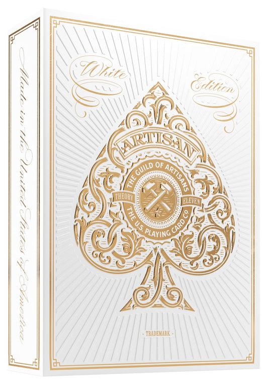 theory11 Artisan Playing Cards (White)