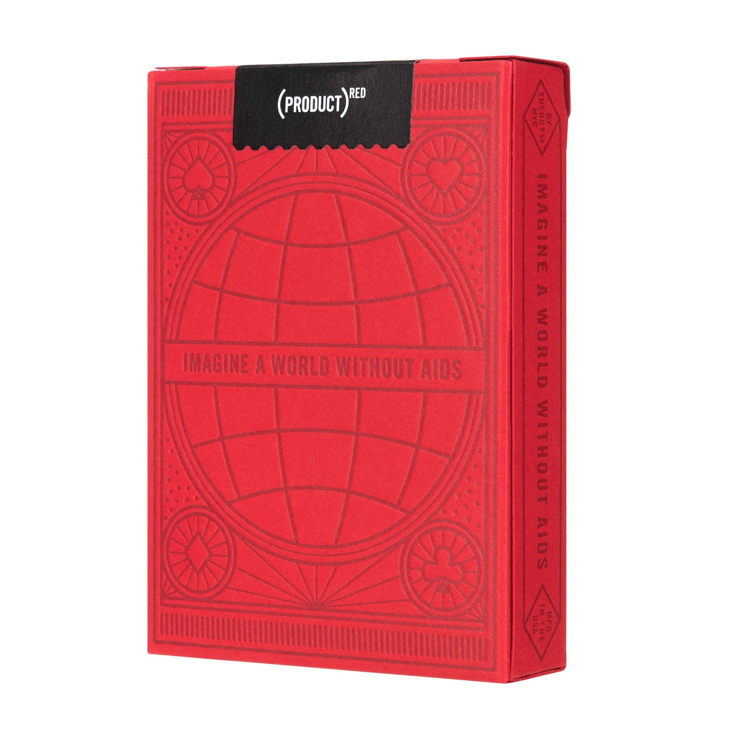 Product(RED) Special Edition Playing Cards by theory11