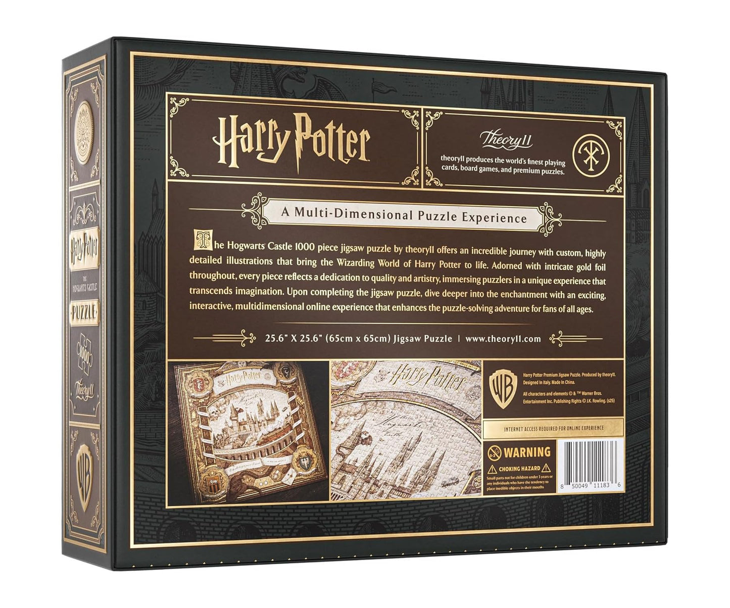 Harry Potter Jigsaw Puzzle - 1,000 Piece Jigsaw Puzzle - Officially Licensed Harry Potter Merchandise & Collectibles - Precision Fit and Premium Quality - Intermediate Puzzle